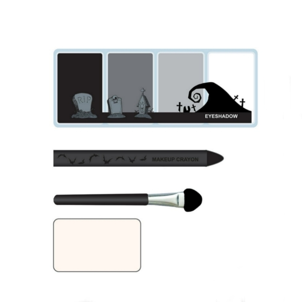 NEW Nightmare Before Christmas Jack Skellington Cosplay Cosmetic Set 37 pieces - Picture 2 of 8